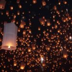 Floating lantern festival