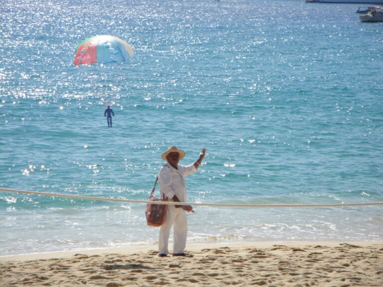 Cabo San lucas mexico: beach vendor