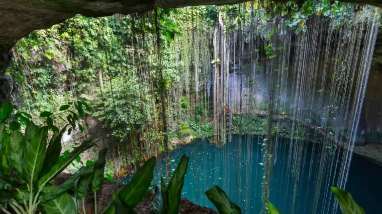 Cabo or Cancun, cenote