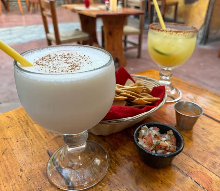 GLUTEN FREE RESTAURANTS CABO SAN LUCAS: PINA COLADA, MARGARITA AND CHIPS & SALSA