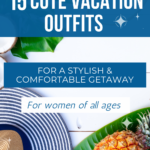 Cute Vacation Outfits for a Stylish Getaway: hat, pineapple on leaves